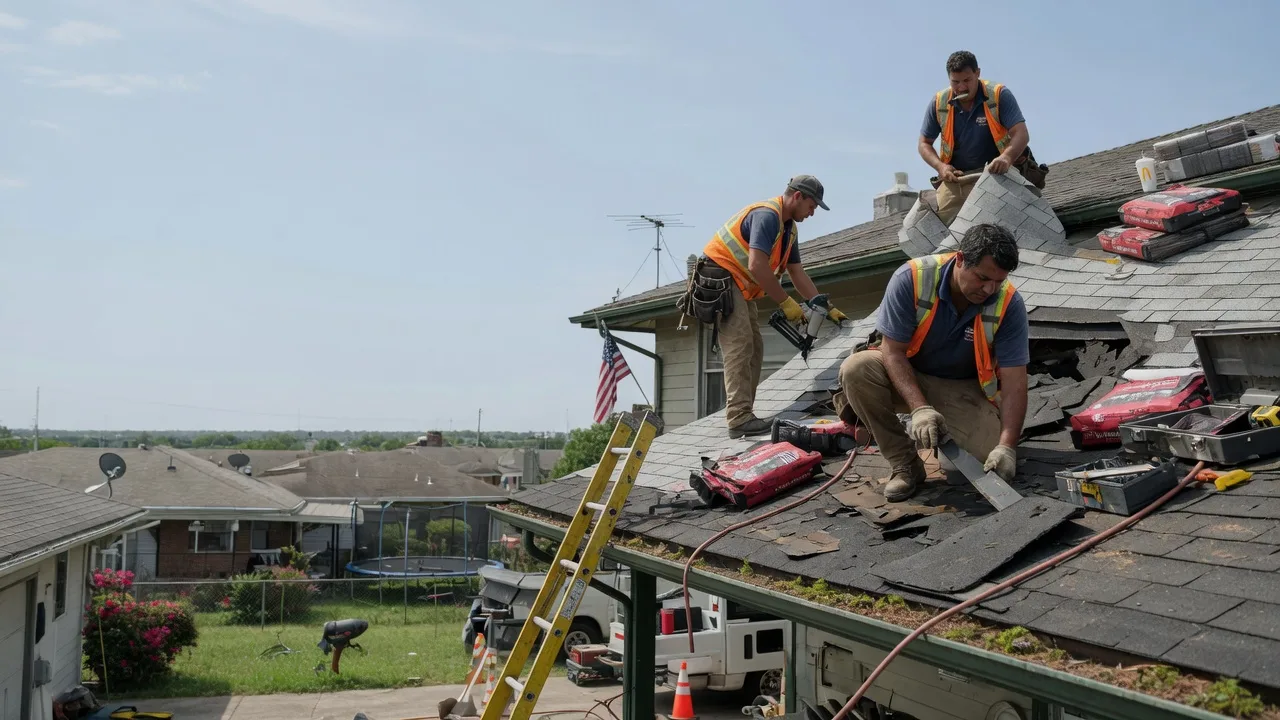 Roof Repair in Huggins, MO near me